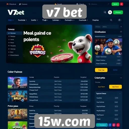 Acessibilidade e usabilidade do site V7 Bet